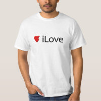 iLove (I Love) T-Shirt masculino
