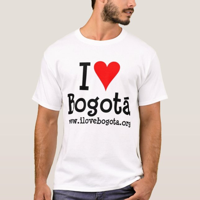 Camiseta IloveBogota (Anverso)