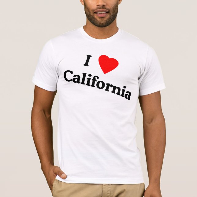 Camiseta ilovecalifornia (Anverso)