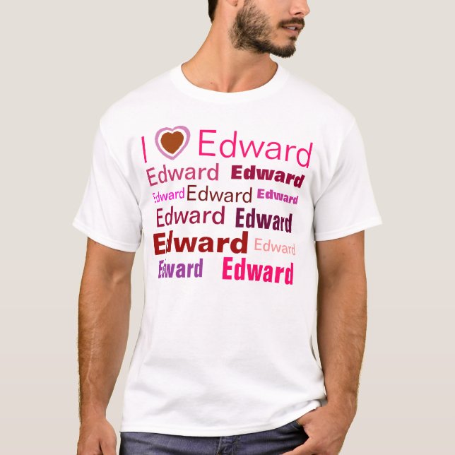 Camiseta iloveedward (Anverso)