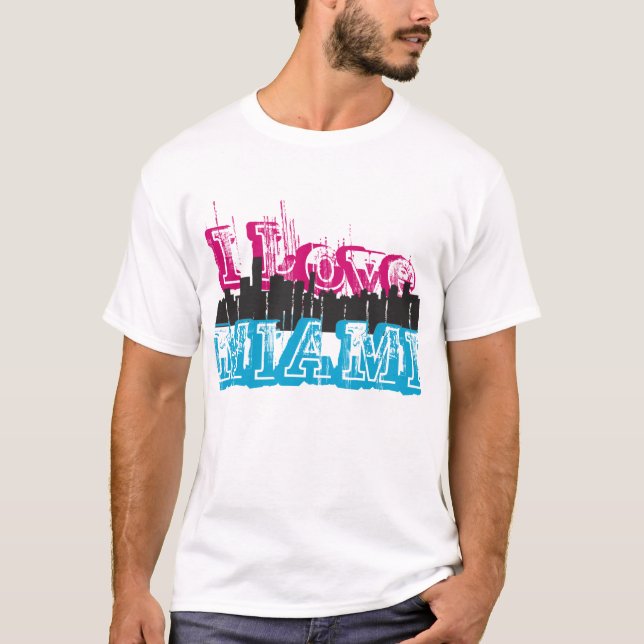 Camiseta ilovemiami (Anverso)
