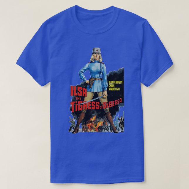Camiseta Ilsa la tigresa del clásico culto de Siberia de lo (Diseño del anverso)