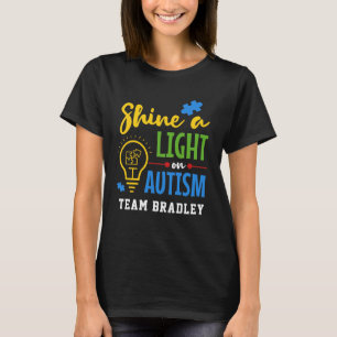 Camiseta Ilumina la Luz sobre el Equipo Personalizado de Au