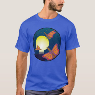 Camiseta Ilumina La Noche Polillas Bottlefly a una Bombilla