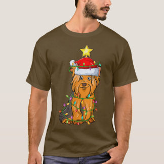 Camiseta Iluminación de árbol de navidad coincidiendo con Y