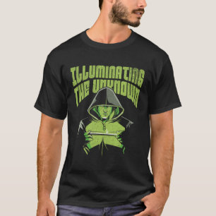 Camiseta Iluminación De La Ciencia Estudiantil De Química D