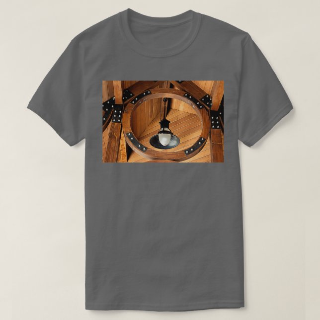 Camiseta Iluminación de la estación de tren 1 (Diseño del anverso)