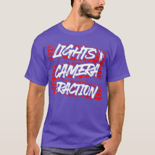 Camiseta Iluminación de la pista de tracción de la cámara p
