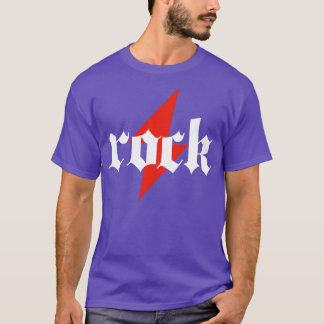 Camiseta iluminación de roca
