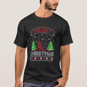Camiseta Iluminación del árbol de Navidad Australian Cattle