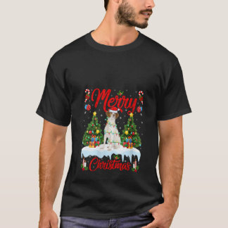 Camiseta Iluminación del árbol de Navidad para mujeres Brit