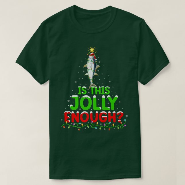 Camiseta Iluminación es este jolly suficiente atún rojo Chr (Diseño del anverso)
