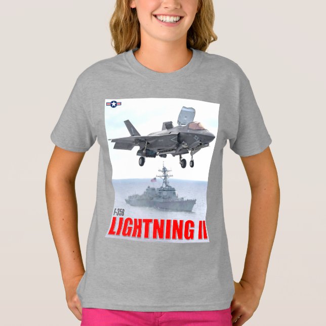 CAMISETA ILUMINACIÓN F-35B II (Anverso)