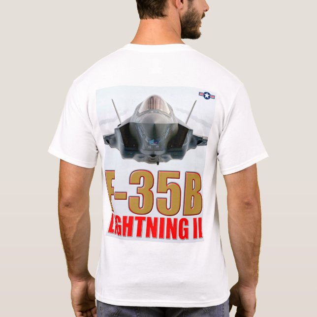 CAMISETA ILUMINACIÓN F-35B II (Reverso)