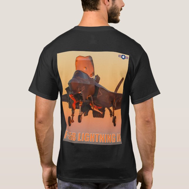 CAMISETA ILUMINACIÓN F-35B II (Reverso)