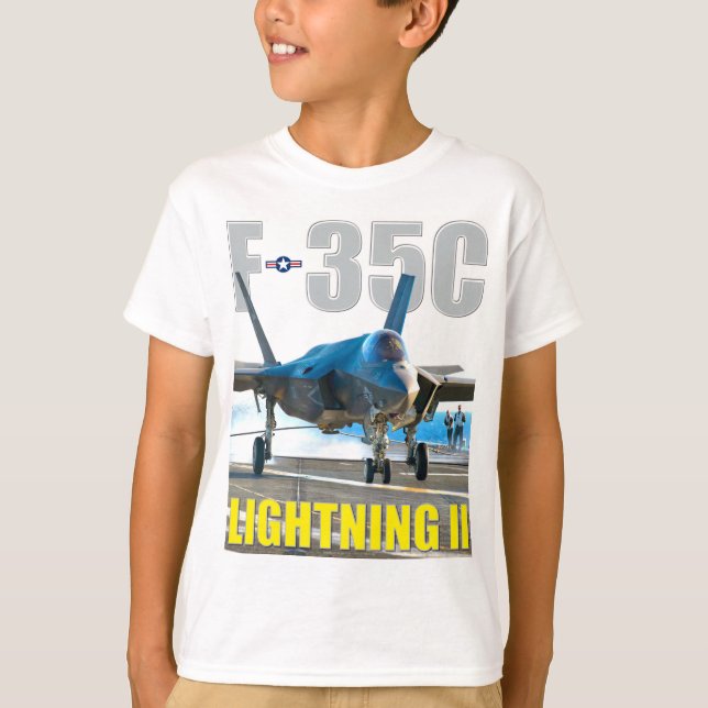 CAMISETA ILUMINACIÓN F-35C II (Anverso)