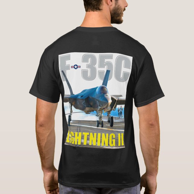 CAMISETA ILUMINACIÓN F-35C II (Reverso)