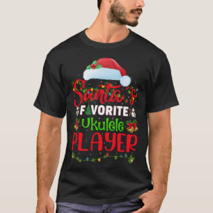 Camiseta Iluminando a Chris, jugador favorito de Papá Noel