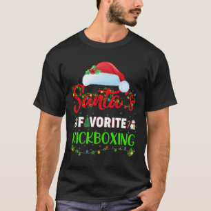 Camiseta Iluminando la Navidad El kickboxing favorito del S