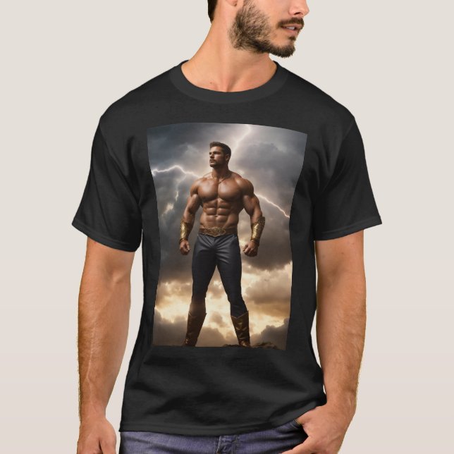 Camiseta Iluminar el estilo: Tees de los héroes de la luz y (Anverso)