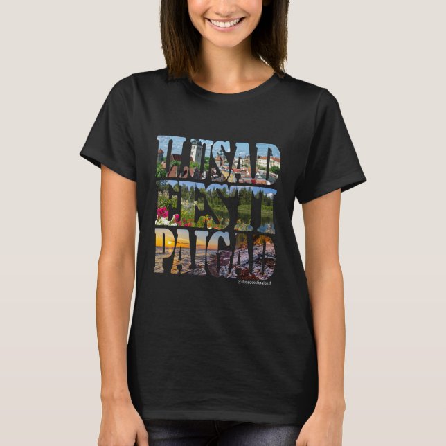 Camiseta Ilusad Eesti Paigad - Hermosos lugares de Estonia (Anverso)