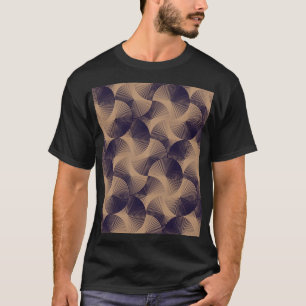 Camiseta Ilusión de Círculos Ópticos: Sin Marea Geométrica.