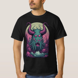 Camiseta Ilusión de Cthulhu sobre la locura del horror