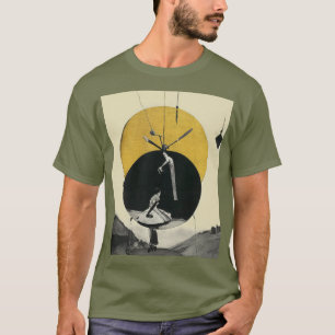Camiseta Ilusión eterna Collage Surreal Art Tee