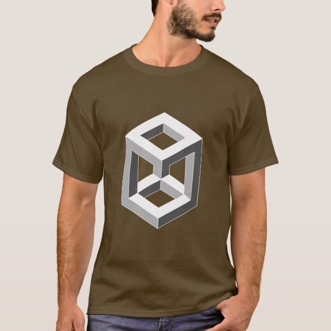 Camiseta Ilusión óptica - caja (Anverso)
