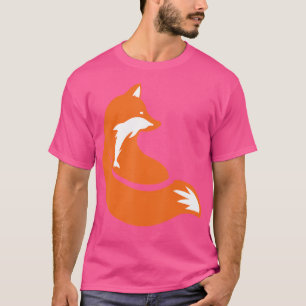 Camiseta Ilusión óptica de Dolphox Impresión de animalismo 