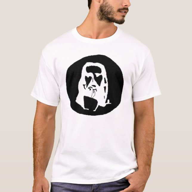 Camiseta Ilusión óptica de Jesús (Anverso)