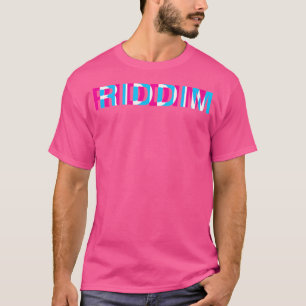 Camiseta Ilusión óptica de música Riddim Glitch Trippy Edm