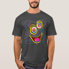 Camiseta Ilusión óptica de ojos divertidos