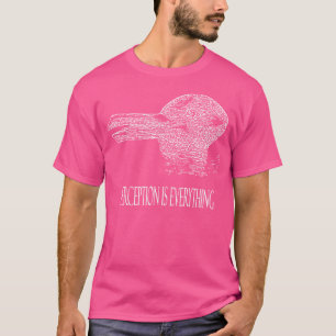 Camiseta Ilusión óptica de percepción de conejo pato es tod