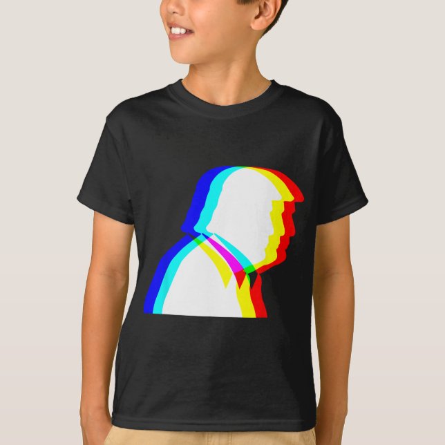 Camiseta Ilusión óptica de Trump Edm (Anverso)