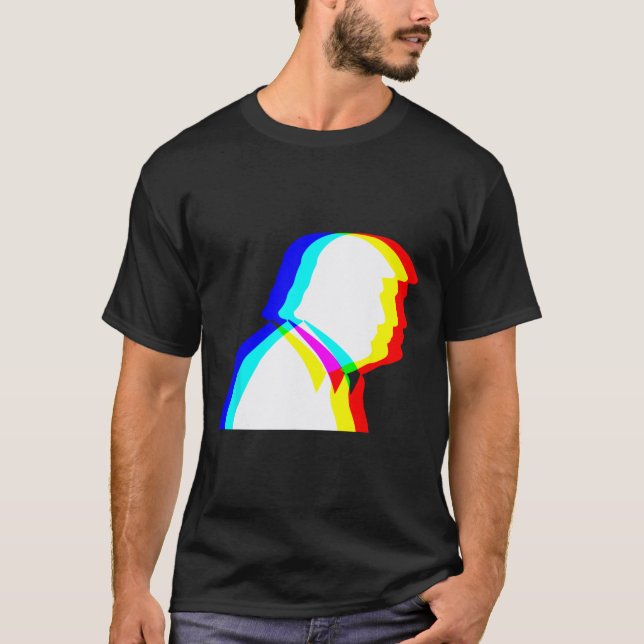 Camiseta Ilusión óptica de Trump Edm  (Anverso)