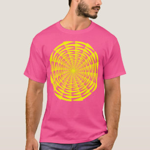 Camiseta Ilusión óptica de vórtice