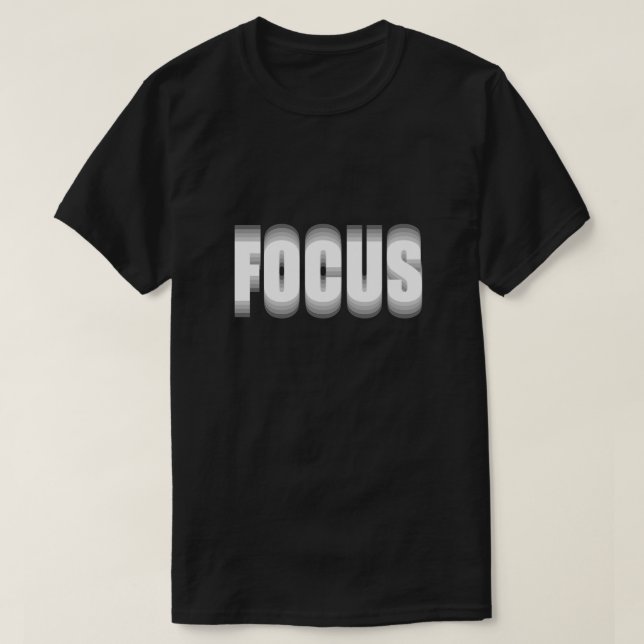 Camiseta Ilusión óptica Focus Trippy Ilusión (Diseño del anverso)