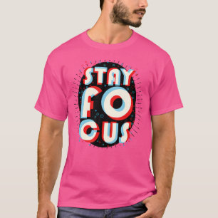 Camiseta Ilusión óptica motivacional alucinante Mantén el e