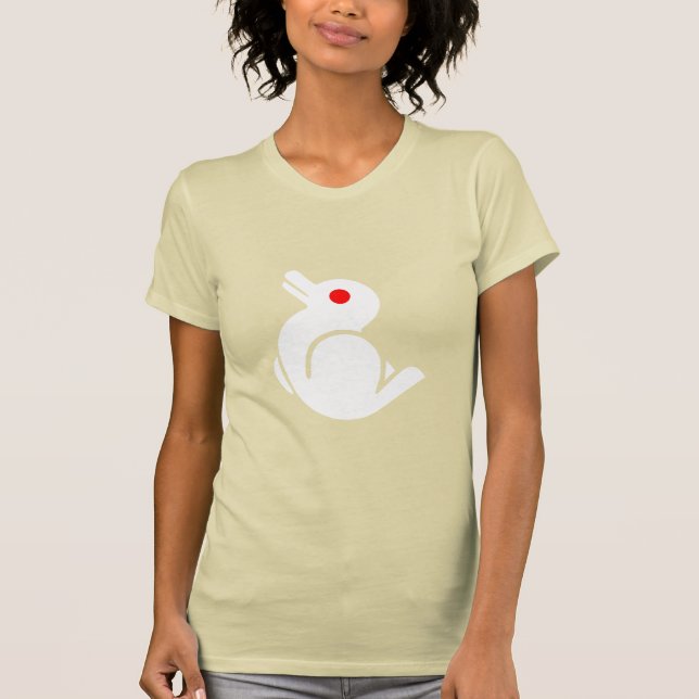 Camiseta ¿Ilusión óptica - pájaro o conejo? (Anverso)