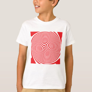 Camiseta Ilusión Óptica Patrón Abstracto