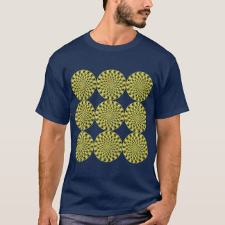 Camiseta Ilusión óptica - Ruedas giratorias