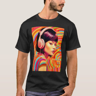 Camiseta Ilusiones rítmicas Un viaje melódico Un Amer Asiát