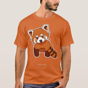 Camiseta Ilustracion 2 de Cute Red Panda