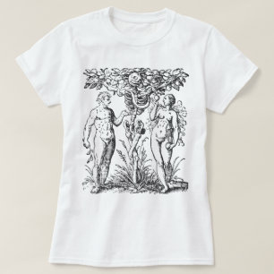 Camiseta Ilustracion Adam y Eve