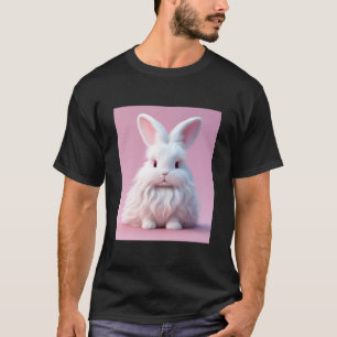 Camiseta Ilustracion Adorable de Conejo