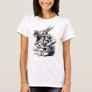 Camiseta Ilustracion Alicia del vintage en el país de las