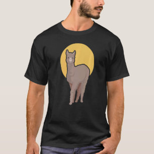 Camiseta Ilustracion Alpaca Guanaco Llama Vicuna Breeder A
