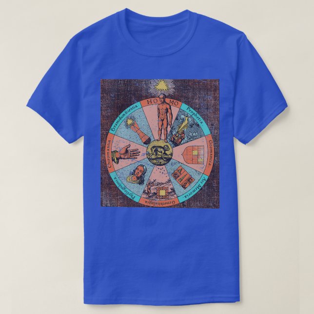 Camiseta Ilustracion alquimista7 (Diseño del anverso)