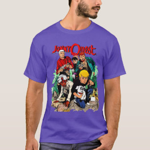 CAMISETA ILUSTRACIÓN ANIMADA RETRO DE JHONNY QUEST